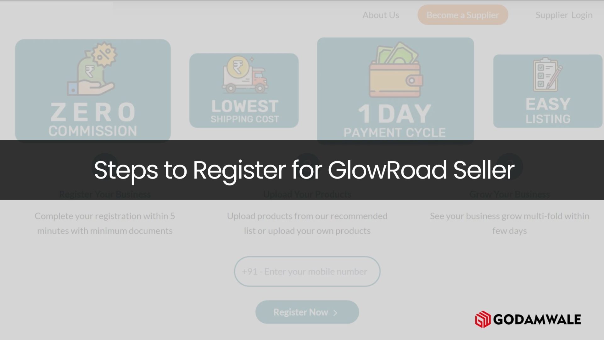 GlowRoad seller: How to Register Sell on GlowRoad? GlowRoad seller: How to Register Sell on GlowRoad?